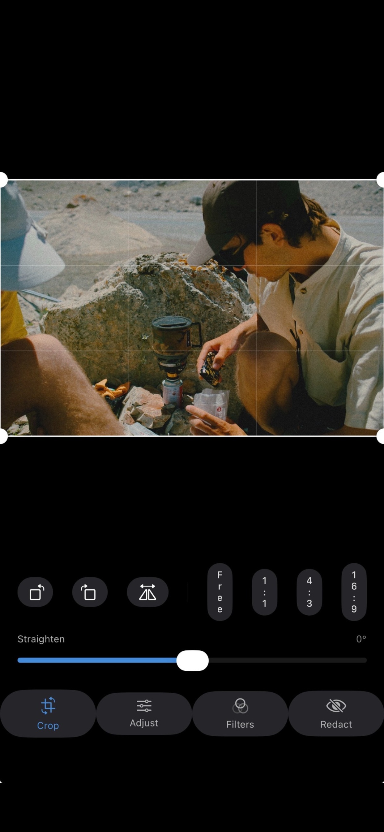 Photo editing